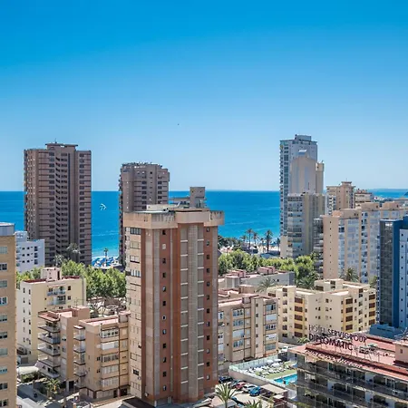 Penthouse Cervantes Sea View Levante Beach Benidorm Exterior photo