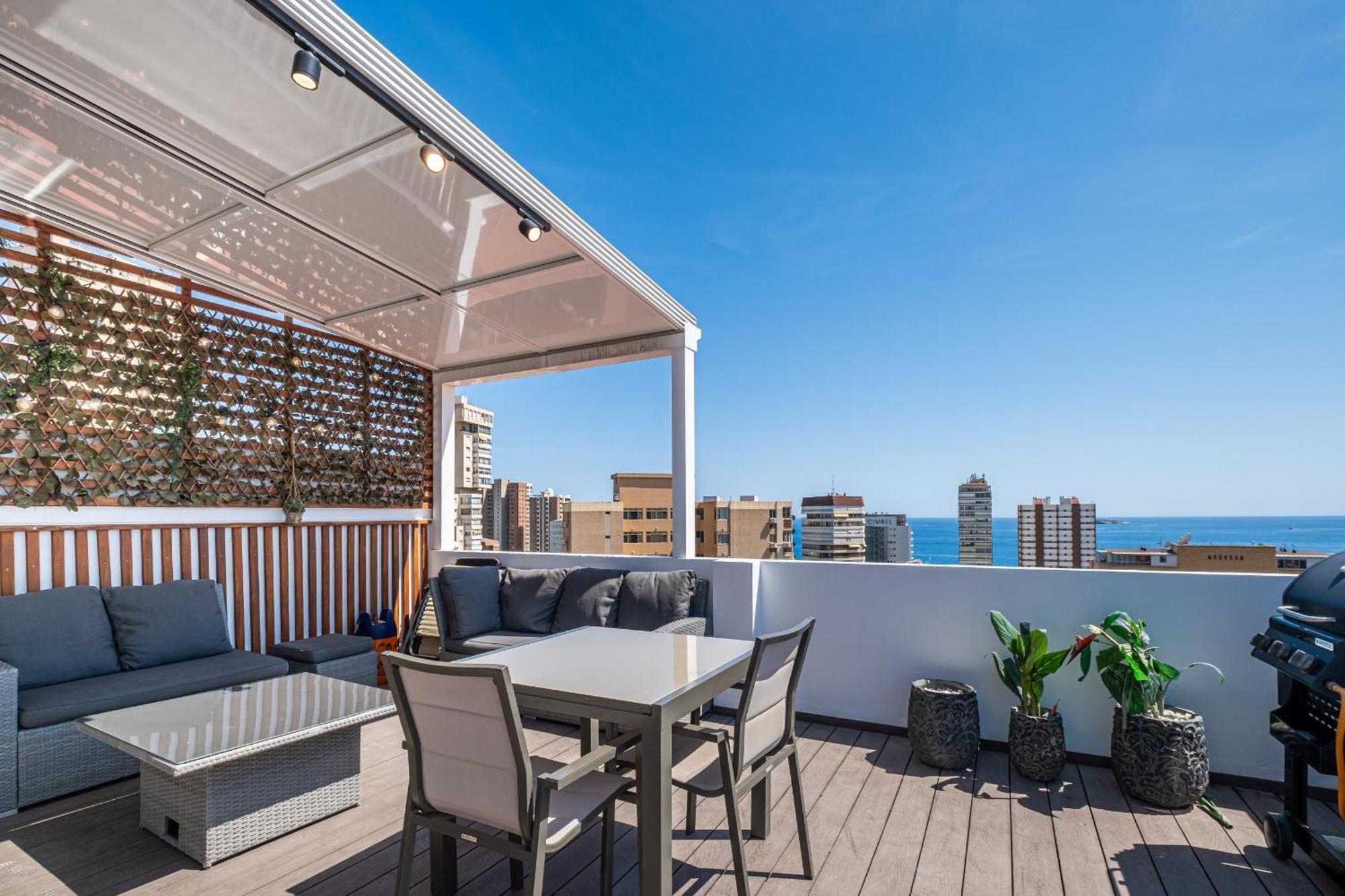 Penthouse Cervantes Sea View Levante Apartment Benidorm